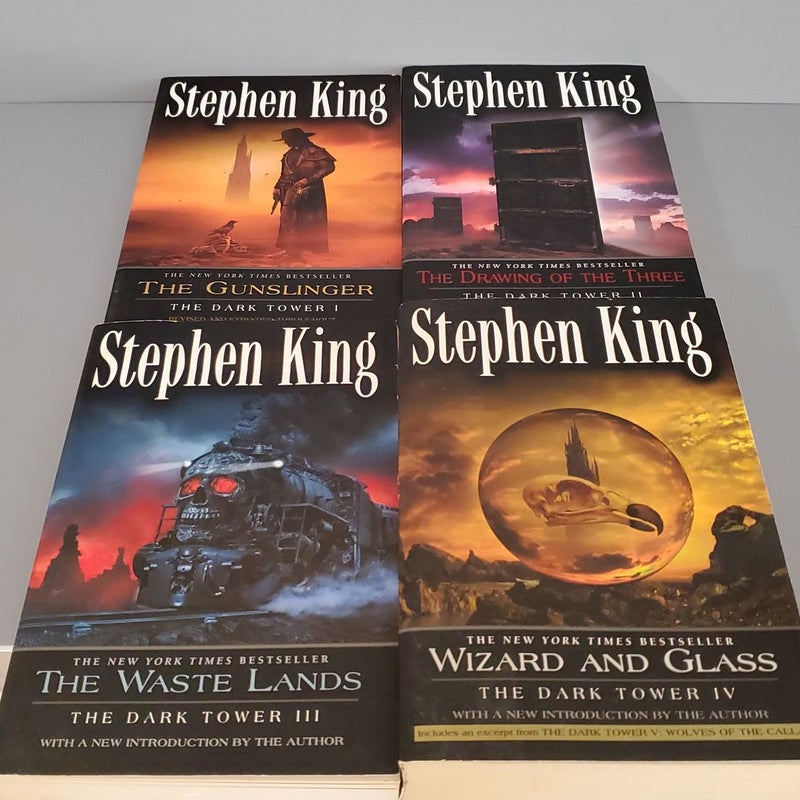 The Dark Tower Series Books I - IV, first revised printings 2003