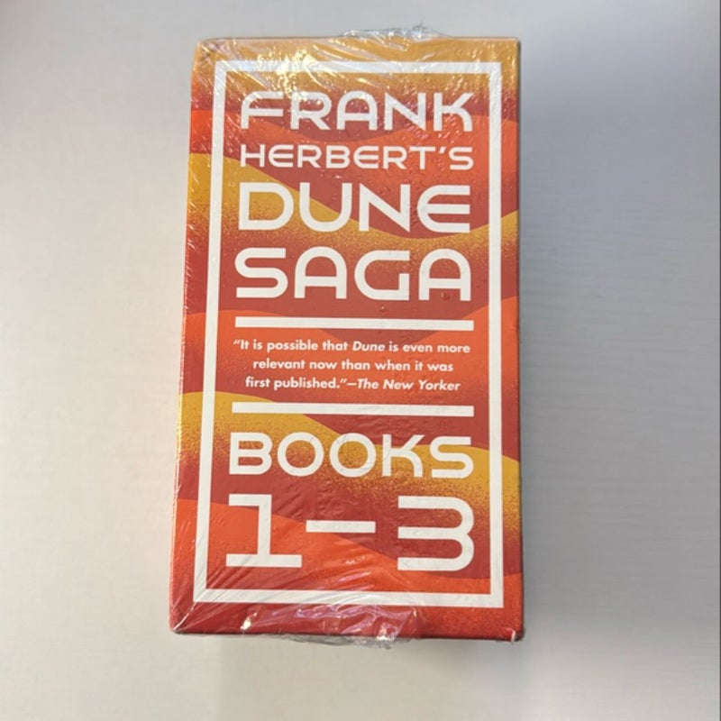 Frank Herbert's Dune Saga 3-Book Boxed Set