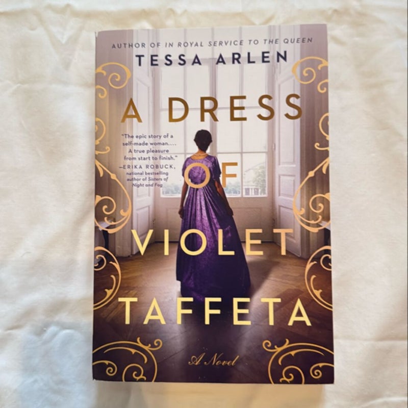 A Dress of Violet Taffeta