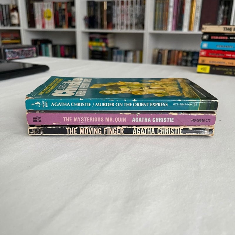 Agatha Christie Paperback Book Bundle