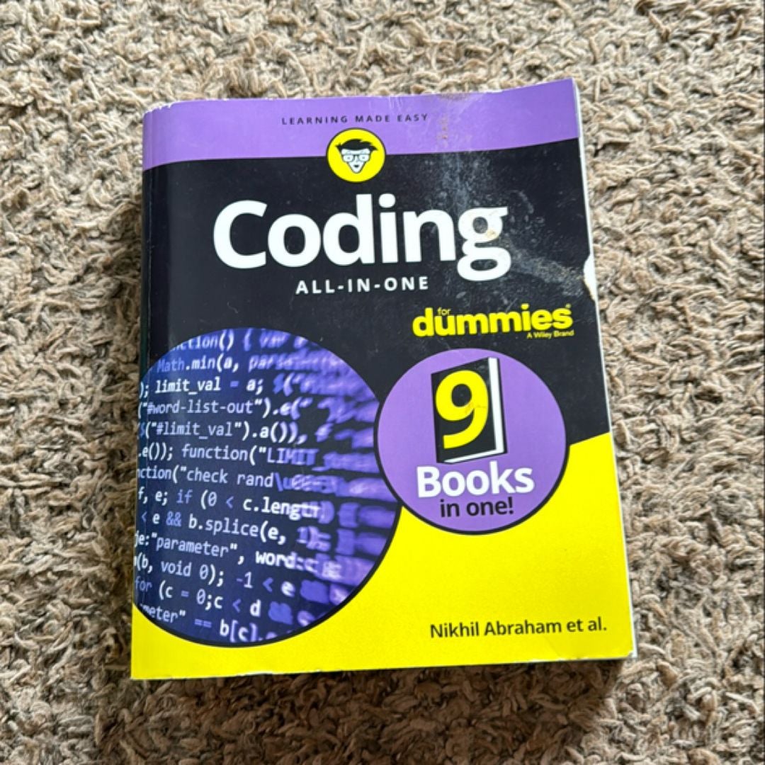 Coding All-In-One for Dummies