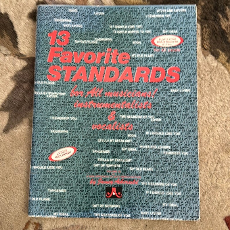 13 Favorite Standards 