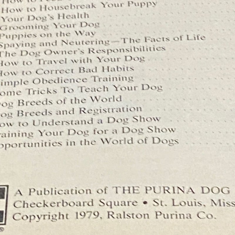 The handbook of dog care