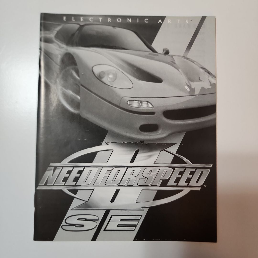 Need For Speed II SE Manual and Pamphlet