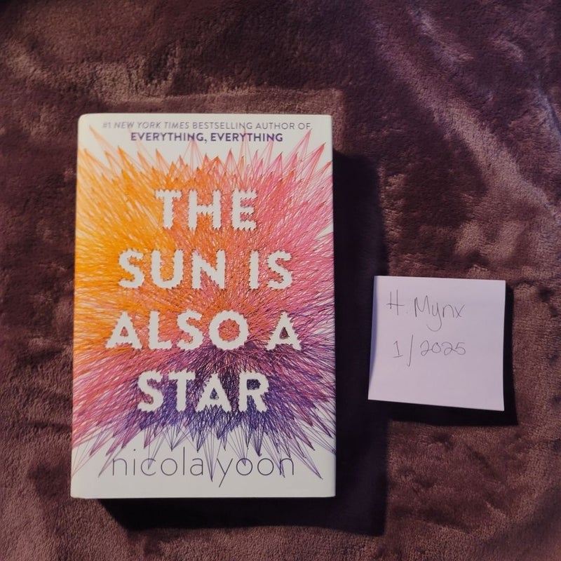 The Sun Is Also a Star (Signed)