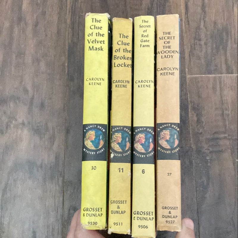 Vintage Nancy Drew Mystery Stories