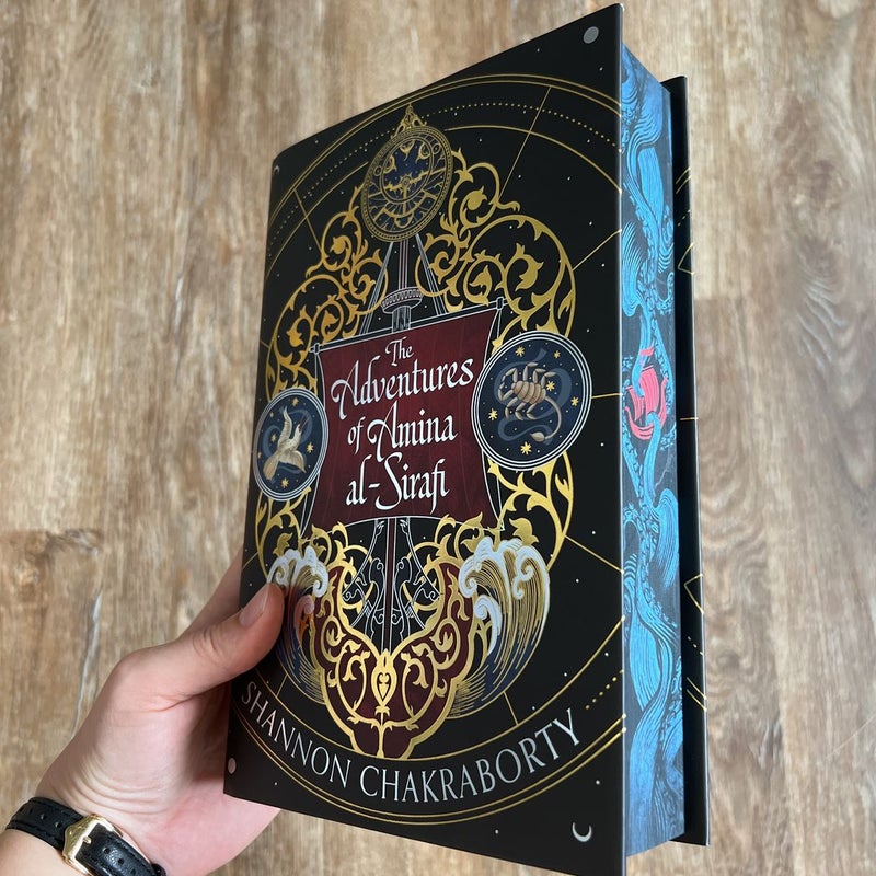 Fairyloot The adventures of hot Amina al-Sirafi by Shannon Chakraborty