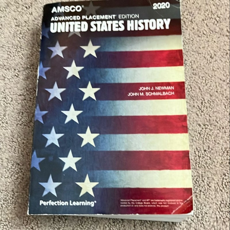 Advanced Placement United States History, 2020 Edition