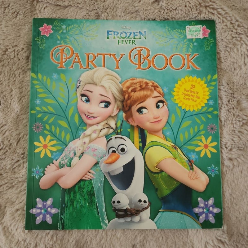 Disney Frozen Fever Party Book