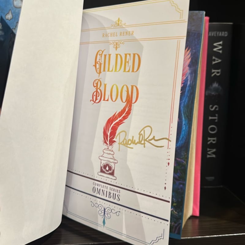 Gilded Blood Omnibus by Rachel Rener, Hardcover | Pangobooks