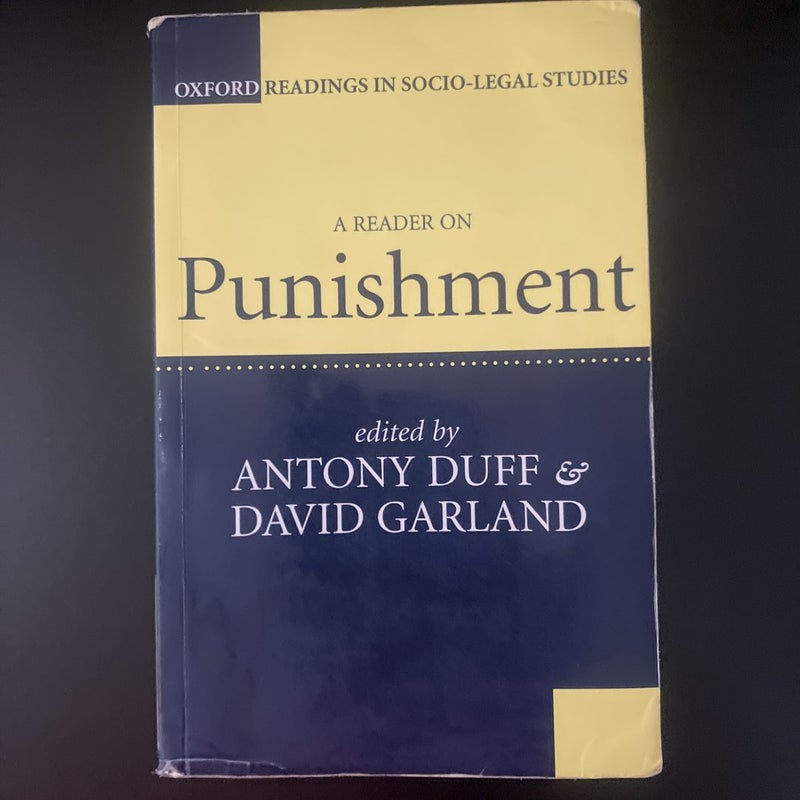 A Reader on Punishment