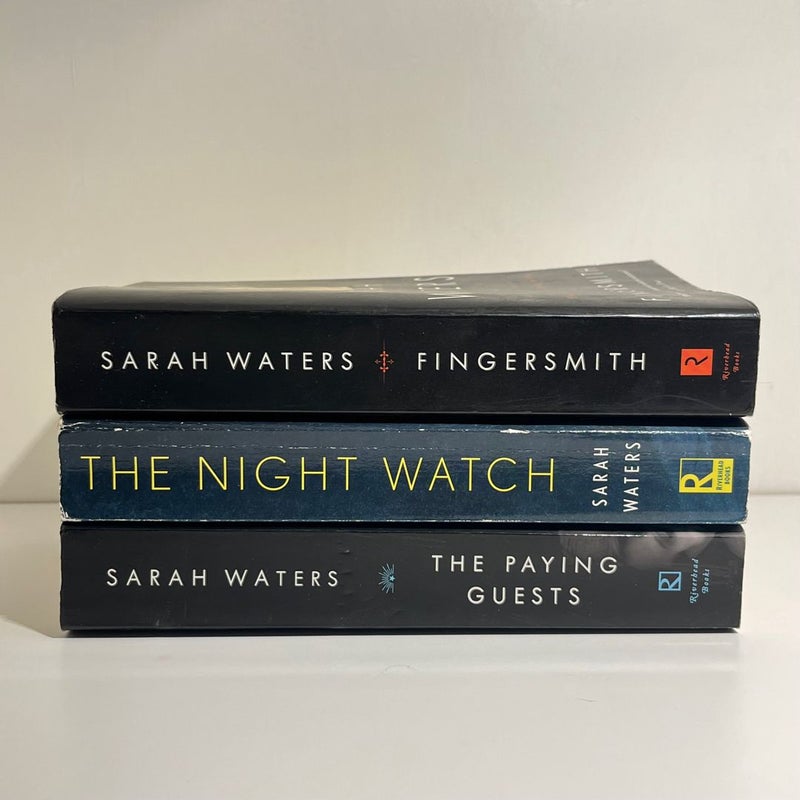 Fingersmith, The Night Watch, The Paying Guests Bundle Lot Sarah Waters