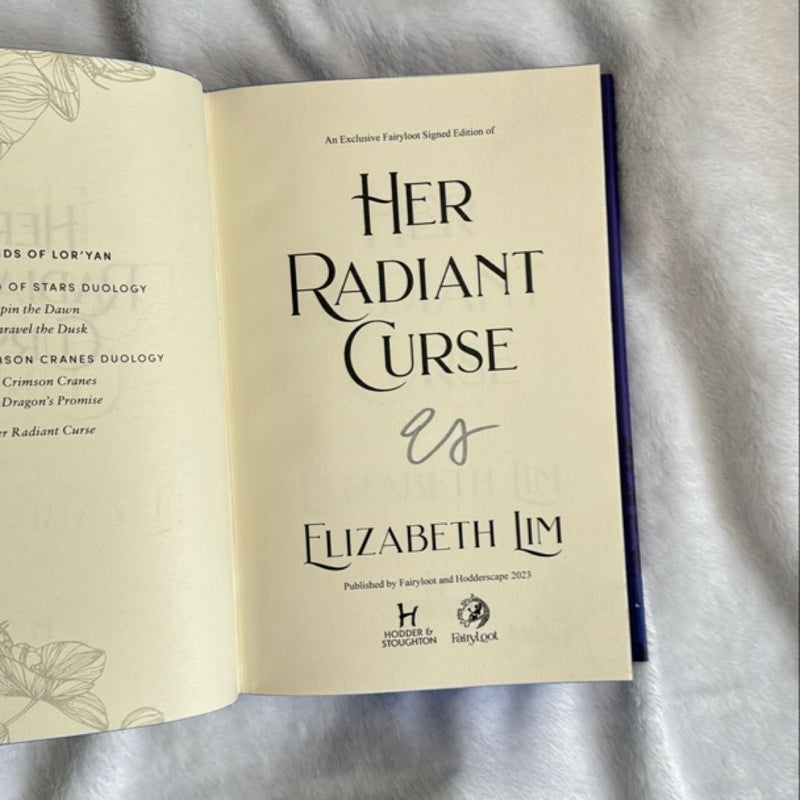 Her Radiant Curse (FairyLoot Edition)