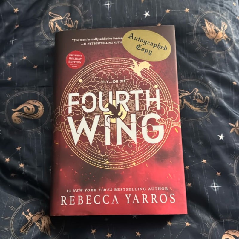Signed Fourth Wing