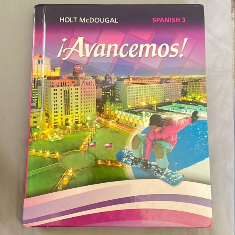 ¡Avancemos! Spanish 3