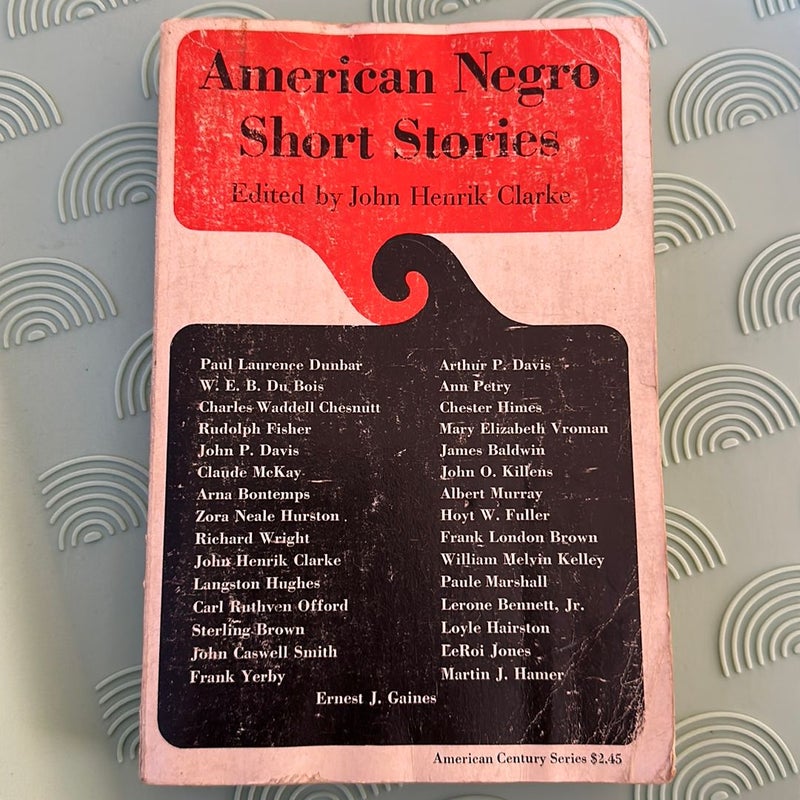 American Negro short stories
