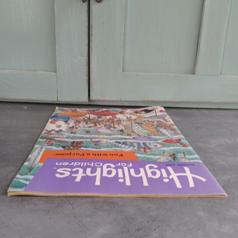 Highlights For Children - August 1995, Volume 50 Number 8 
