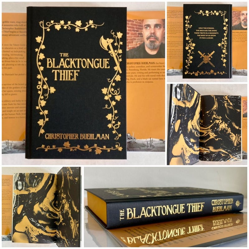 The Blacktongue Thief & The Daughter’s War BROKEN BINDING SIGNED #157 SOLD OUT