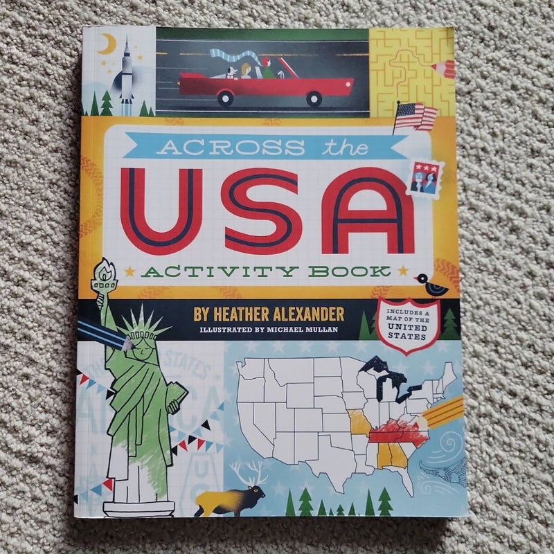 Across the USA Activity Book