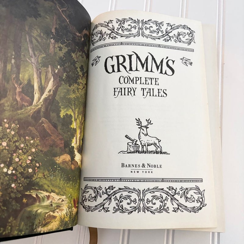 Hardback Grimm's Complete Fairy Tales by The Brothers Grimm