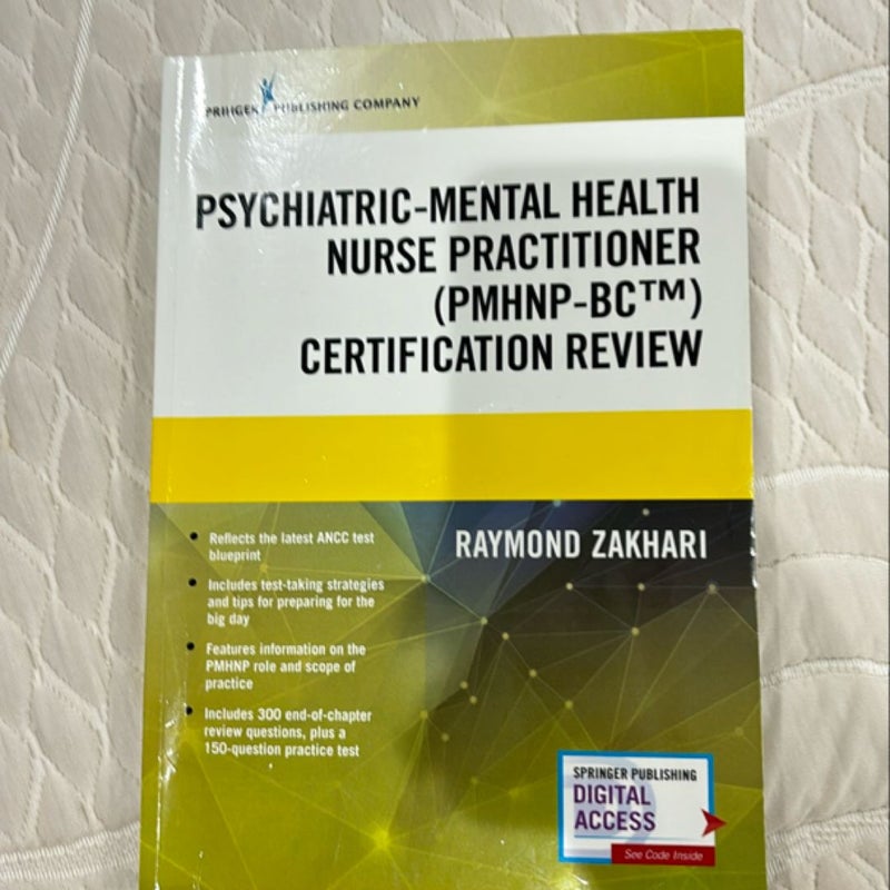 The Psychiatric-Mental Health Nurse Practitioner Certification Review Manual