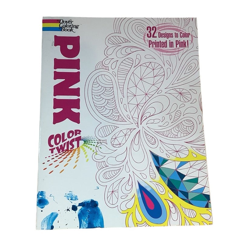 COLORTWIST -- Pink Coloring Book