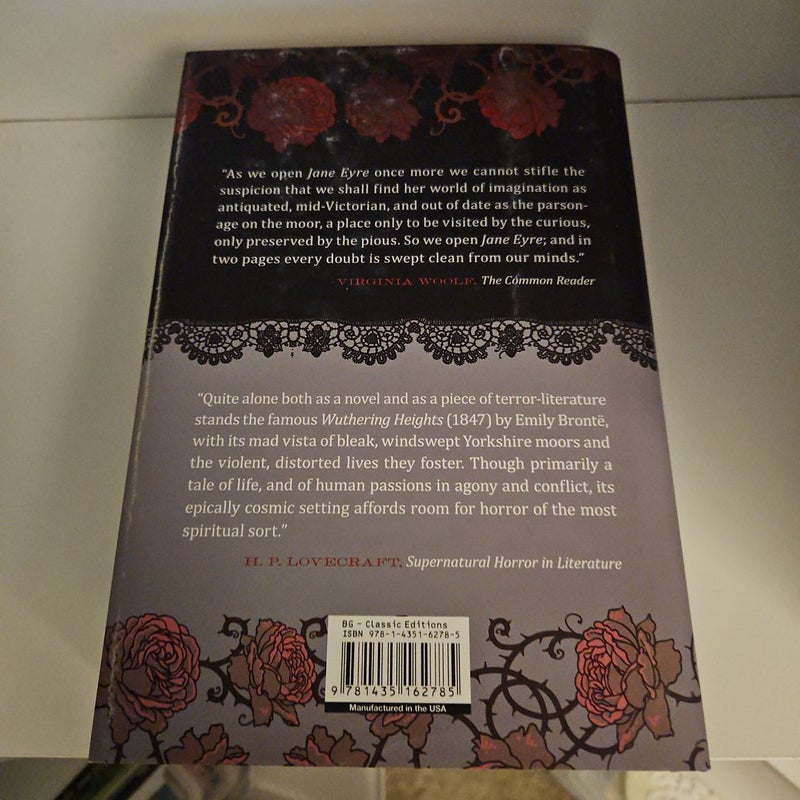Jane Eyre and Wuthering Heights