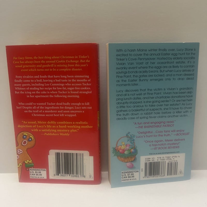 A Lucy Stone Mystery (Book 6 & 19) Bundle: Easter Bunny Murder & Christmas Cookie Murder 