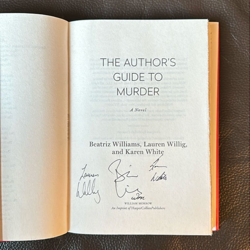 *SIGNED* The Author's Guide to Murder