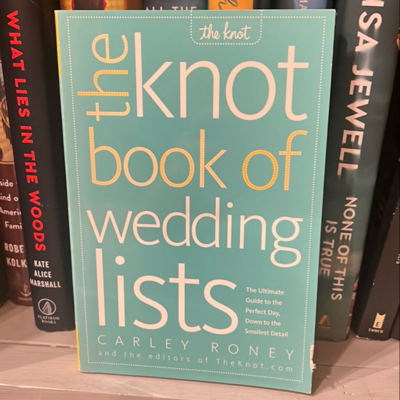 The Knot Book of Wedding Lists