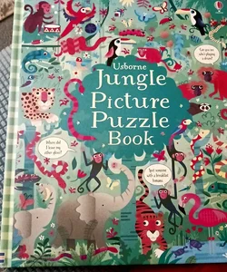 Jungle Picture Puzzle Book