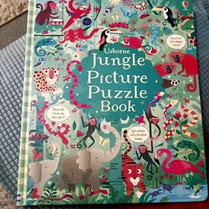 Jungle Picture Puzzle Book