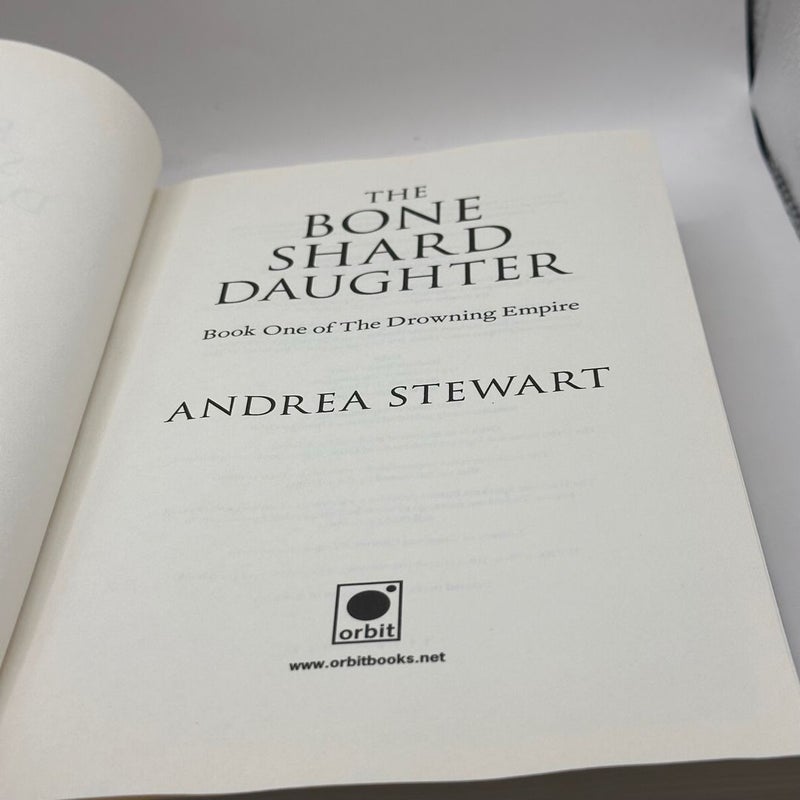The Bone Shard Daughter (1st edition 1st print)