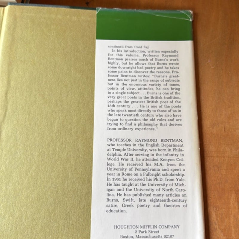 The Poetical Works of Burns