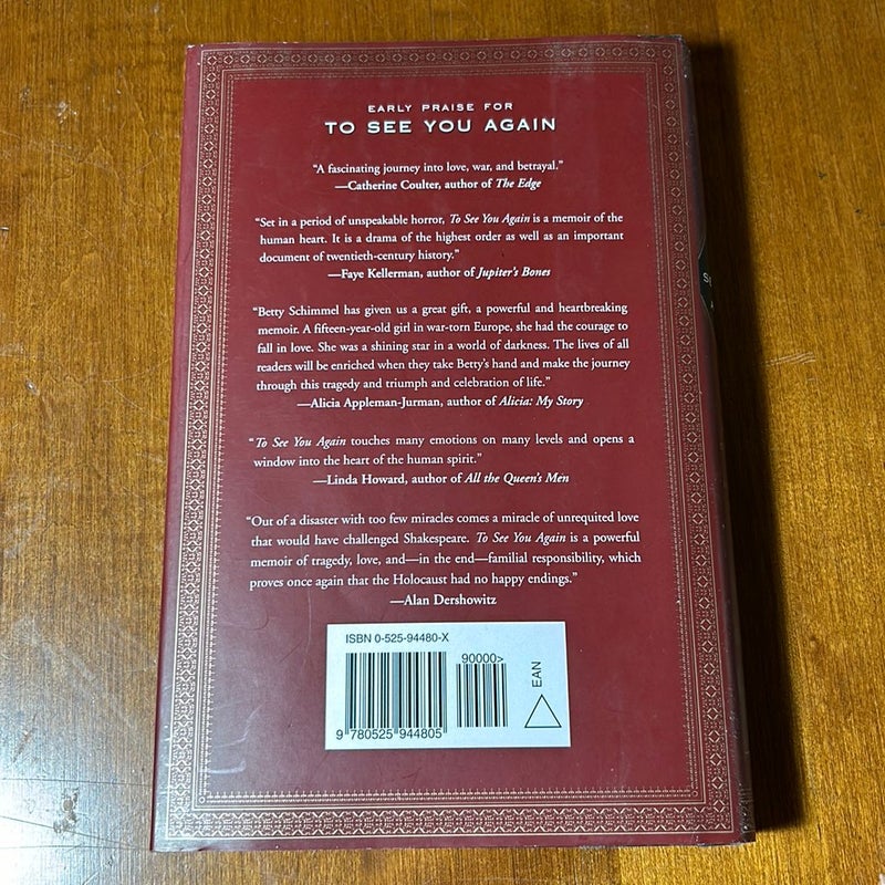 First Edition, 1st * To See You Again