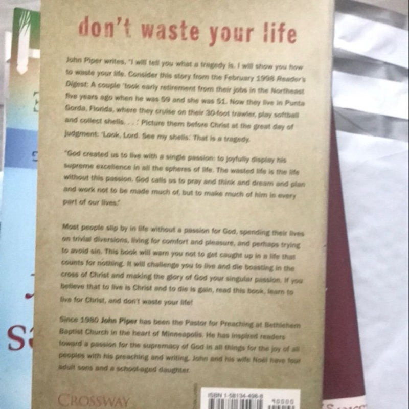 Don't Waste Your Life