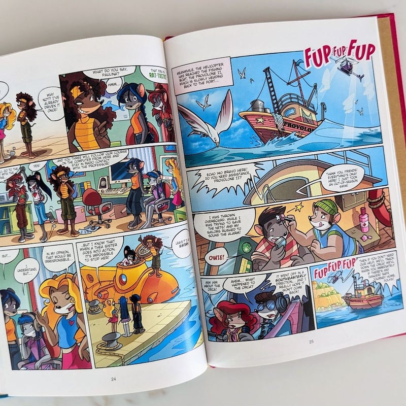 Thea Stilton Graphic Novels #1 The Secret of Whale Island