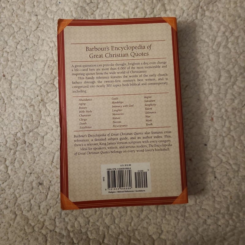 Barbour's Encyclopedia of Great Christian Quotes