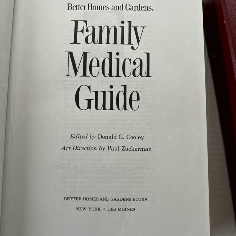 Better Homes and Gardens Family Medical Guide 