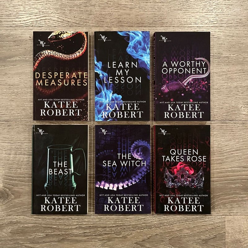 Wicked Villains Series (Books 1-6)
