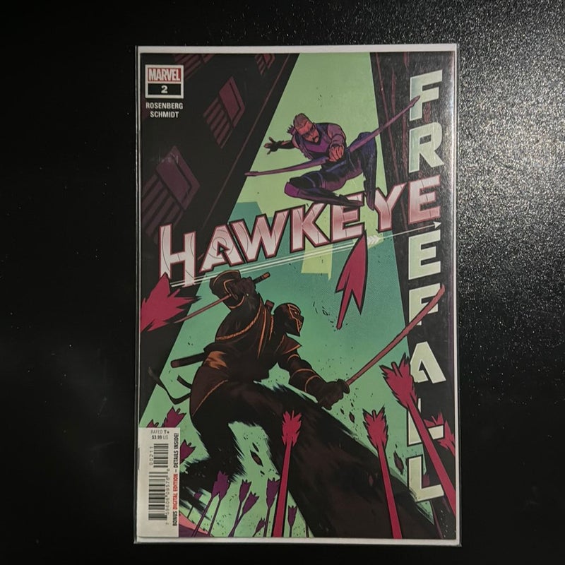 Hawkeye # 2 Free Fall Marvel Comics 