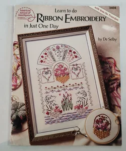 Learn to Do Ribbon Embroidery in Just One Day
