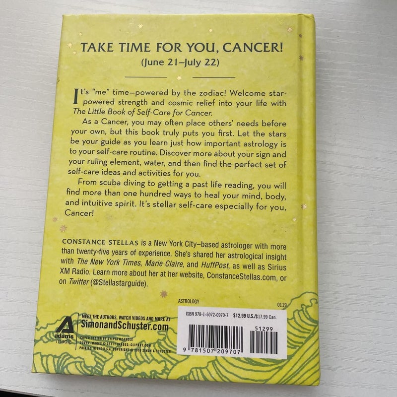 The Little Book of Self-Care for Cancer