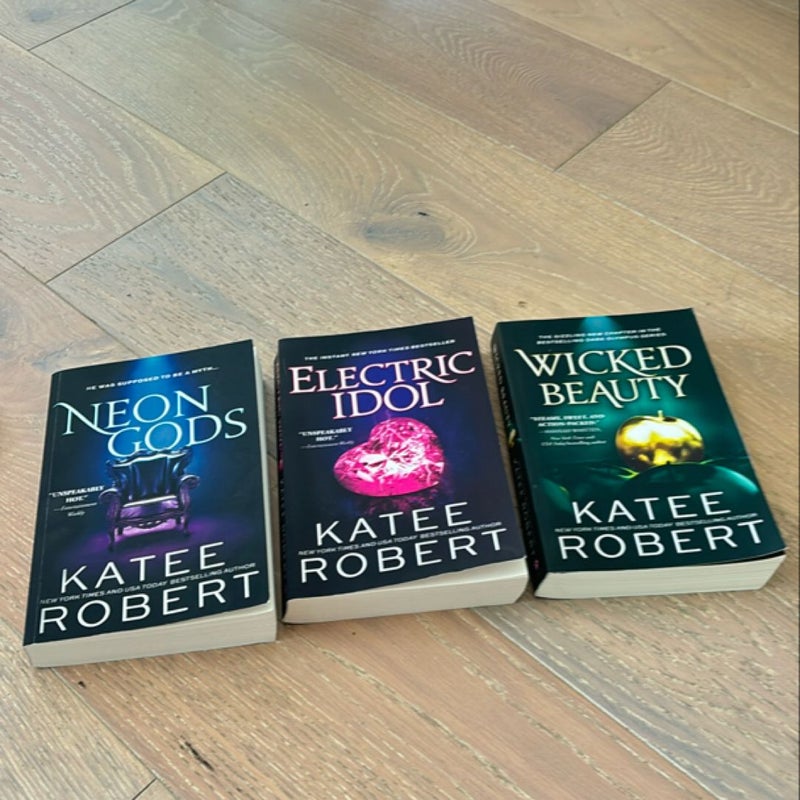 Neon Gods trilogy - set of 3