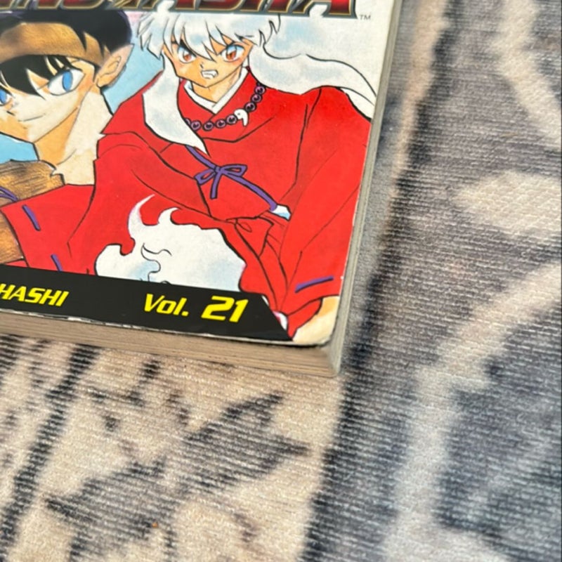 Inuyasha, Vol. 3, 9, 21 & 23 manga lot