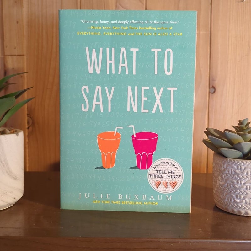 What to Say Next