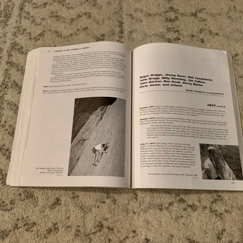 A History of Free Climbing in America