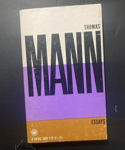Thomas’s Mann Essays
