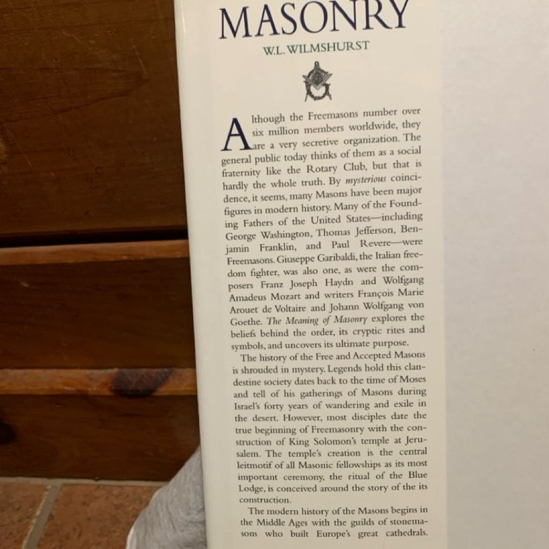 Meaning of Masonry