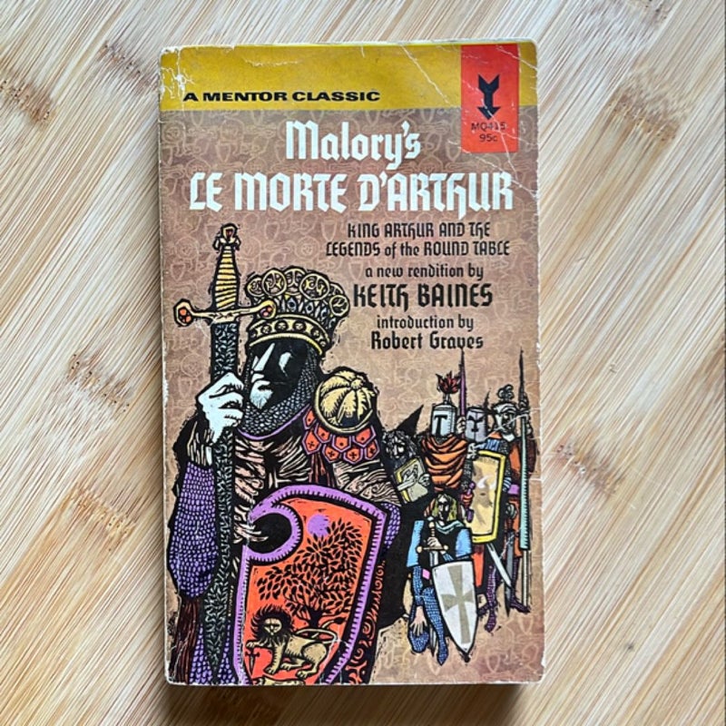 **VINTAGE** Malory’s Le Morte D’Arthur 